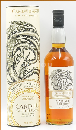 Viski Single Malt Whisky Game Of Thrones Whisky Tagaryen Cardhu  Škotska Speyside