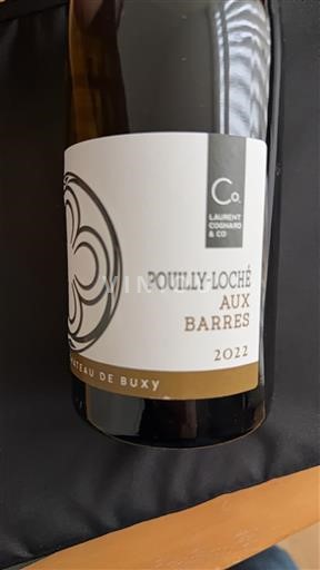 Borgogna Pouilly-loché Cave de Buxy Aux Barres 2022