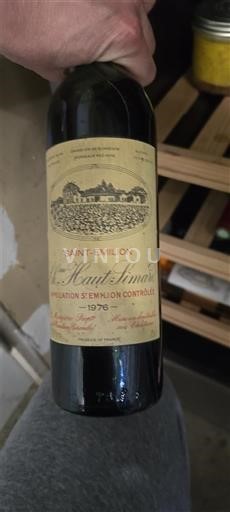 Bordeaux Saint-Émilion Château Haut Simard 1976