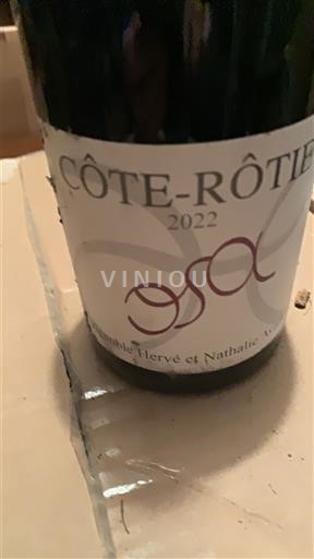 Rhônen laakso Côte-rôtie Domaine Hervé et Nathalie Azo OSA 2022