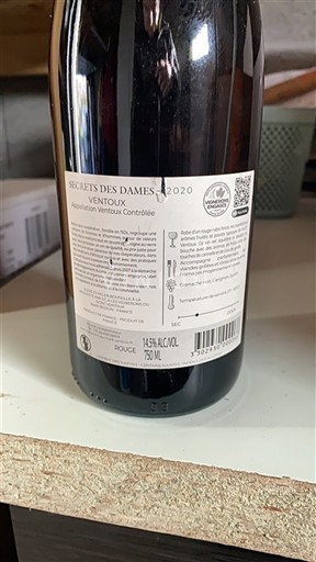 Valle del Rodano Ventoux Secrets des Dames 2020