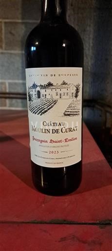 Bordeaux Montagne-Saint-Émilion Château Moulin de Curat 2023