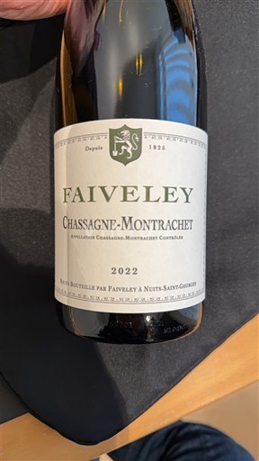Burgundy Chassagne-Montrachet Faiveley 2022