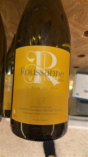 Savoja in Bugey Chignin-Bergeron Robert Girard-Reydet & Fils Au Nom du Père 2020