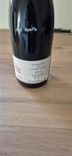 Dolina Loare Bourgueil Domaine La Butte 2022