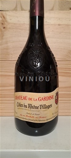 Vallée du Rhône Côtes-du-rhône-villages Château La Gardine 2007