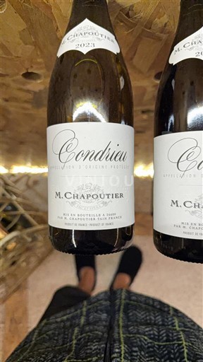 Vin Blanc sec M. Chapoutier 2023 France Vallée du Rhône Condrieu AOC