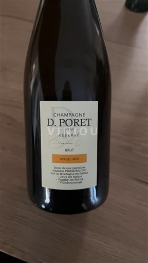 Champagne Champagne D. Poret & Fils Réserve Tirage Limité Non Millésimé