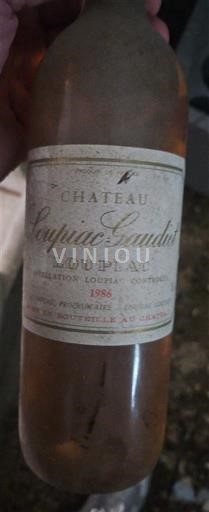 Bordeaux Loupiac Château Laujac-Lamothe 1986
