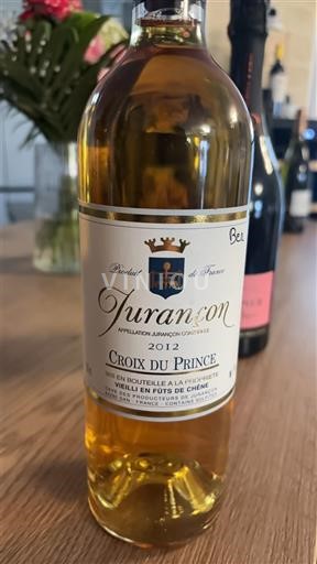 Zuidwest-Frankrijk Jurançon Croix du Prince 2012