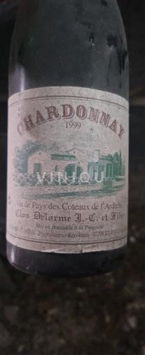 Alpes y Países Ródano Coteaux de l'Ardèche Clos Delorme J.-C. et Fils 1999