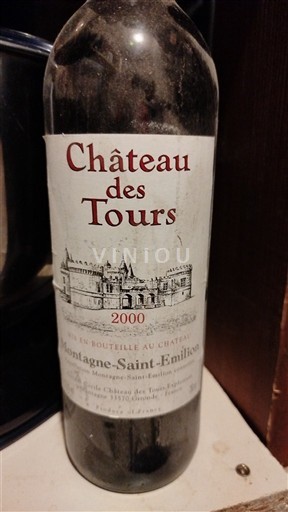 Bordeaux Montagne-Saint-Émilion Château S Tours 2000