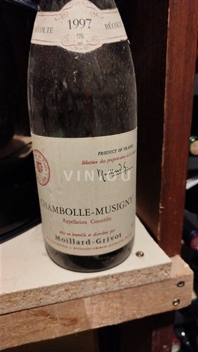 Burgundy Chambolle-Musigny Moillard-Grivot 1997