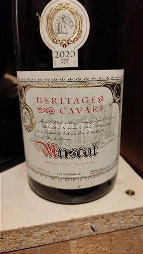 Alsace Muscat Héritage Cavare 2020