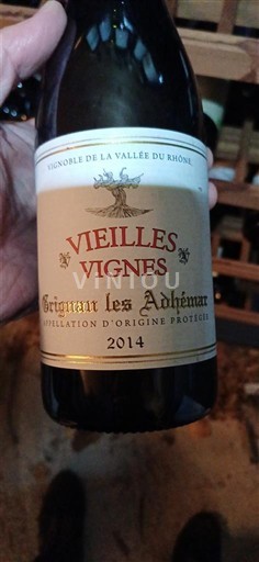 Rhône Valley Grignan-les-Adhémar Domaine La Vallée du Rhône Vieilles Vignes 2014