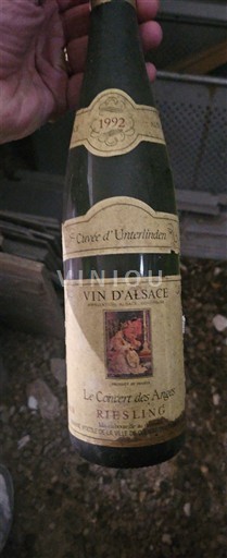 Alsace Le Couvent des Arômes d'Unterlinden 1992