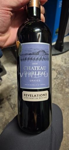 Bordeaux Graves Château Dorleac Révélations d'Hubert de Boüard 2020