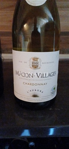 Burgundi Mâcon ja Mâcon-kylät L'Aurore 2019