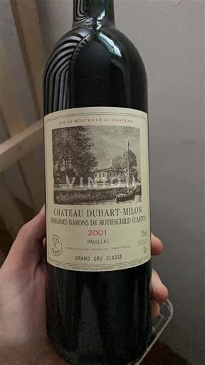 Bordeaux Pauillac Château Hart-Milon 2001
