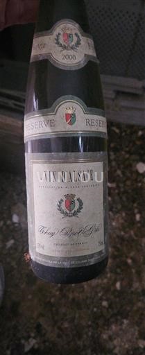 Alsacia Domaine Viticole de la Ville de Colmar Réserve 2000