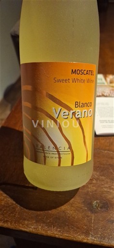 Valencian yhteisö Valencia Blanco Verano Ei vuosikertaa