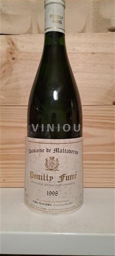 Vallée de la Loire Pouilly-fumé Domaine Maltaverne 1998