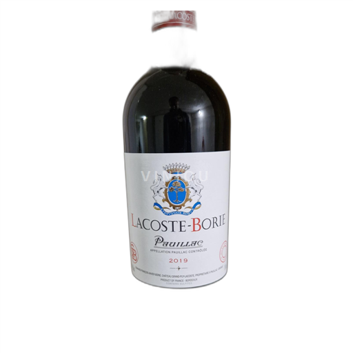 Bordeaux Pauillac Grand-Puy-Lacoste Lacoste-Borie 2019