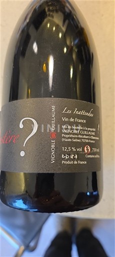 Jura No especificado Vignoble Guillaume Les Inattendus Sin añada