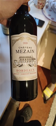 Bordeaux Château Mezain 2020