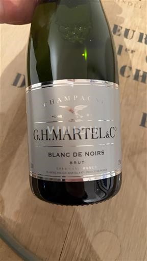 Champagne G.H. Martel & Co Blanc de Noirs Icke årgångsbetecknad