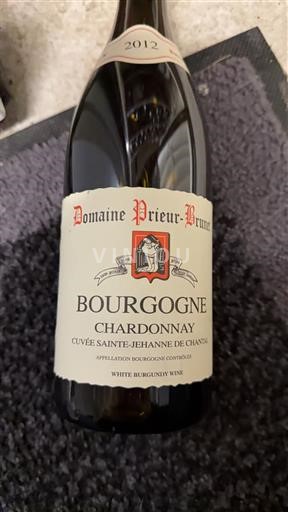 Bourgogne Domaine Prieur-Brunet Sainte-Jehanne de Chantal 2012
