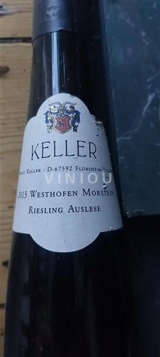 Rheinhessen Keller Westhofen Morstein Riesling Auslese 2015