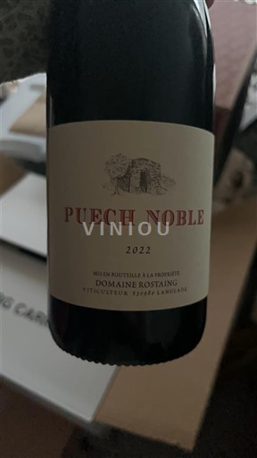 Languedoc y Rosellón País de Oc Domaine Rostaing Puech Noble 2022