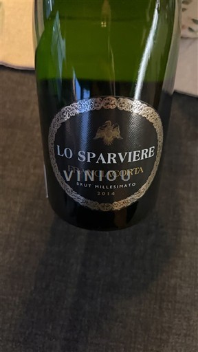 Ломбардія Франчакорта Lo Sparviere Brut Millesimato 2014