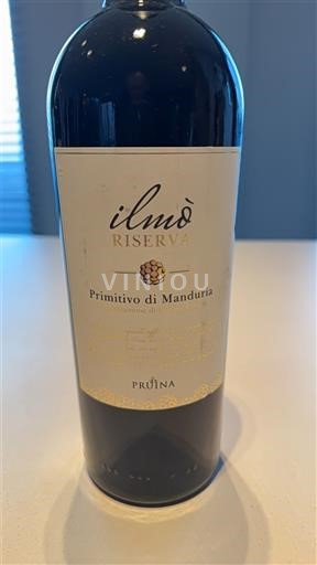 Apulien Primitivo di Manduria Pruina Ilmò Riserva 2020