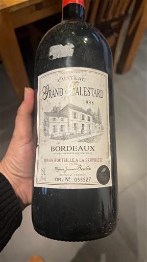 Bordeaux Château Grand Galestard 1998
