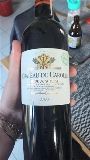 Bordeaux Graves Château Carolle 2018
