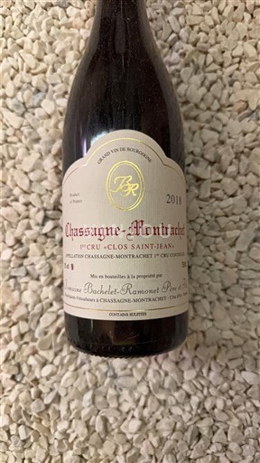 Burgundija Chassagne-Montrachet Premier Cru Bachelet-Ramonet Père & Fils 1er Cru Clos Saint-Jean 2018