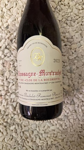 Burgundija Chassagne-Montrachet Premier Cru Bachelet-Ramonet Père et Fils Clos de la Boudriotte 2023