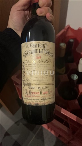 Bordeaux Saint-Émilion Grand Cru Château Balestard La Tonnelle 1989