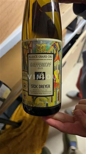 Alsacia No especificado Grand Cru Sick Dreyer Quatuor 4 2021