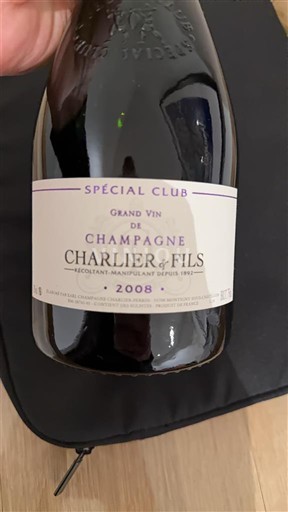 Champagne Charlier et Fils Spécial Club 2008