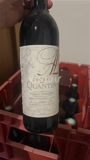 Bordeaux Pessac-Léognan Château Quantin 1994