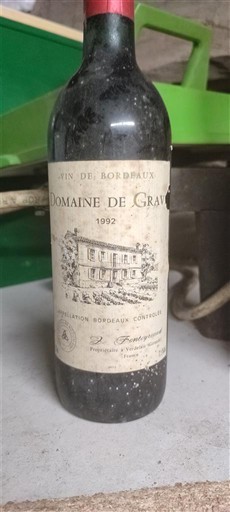 Bordeaux Domaine Grave 1992