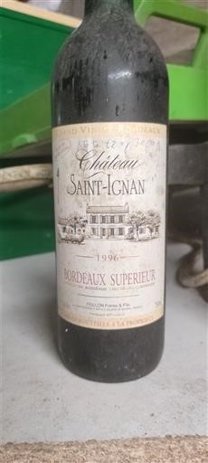 Bordeaux Bordeaux superiore Château Saint-Ignan 1996