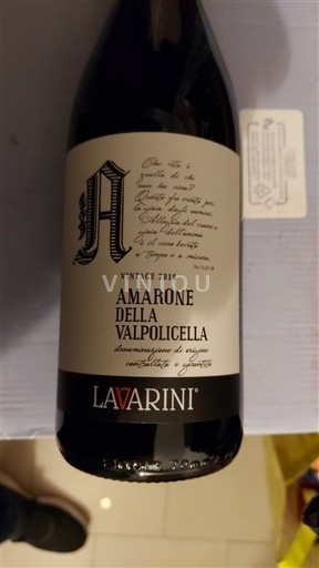 Vêneto Amarone della Valpolicella Lavarini 2016