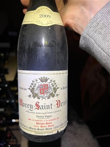 Bourgogne Morey-saint-denis Philippe Jouan Vieilles Vignes 2009