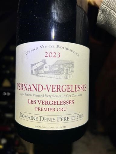 Bourgogne Pernand-vergelesses Premier Cru Domaine Nis Père et Fils Les Vergelesses Premier Cru 2023