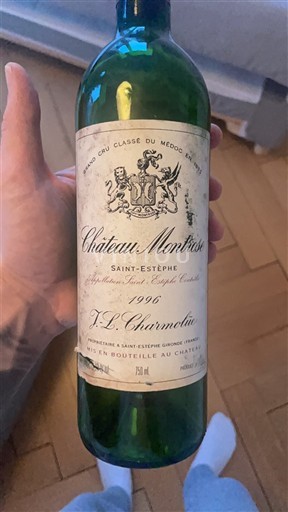 Vin Rouge sec Château Montrose 1996 France Bordeaux Saint-Estèphe AOC Grand Cru