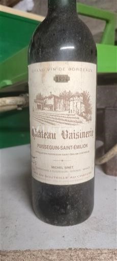 Bordeaux Puisseguin-saint-émilion Château Vaisinérie 1999